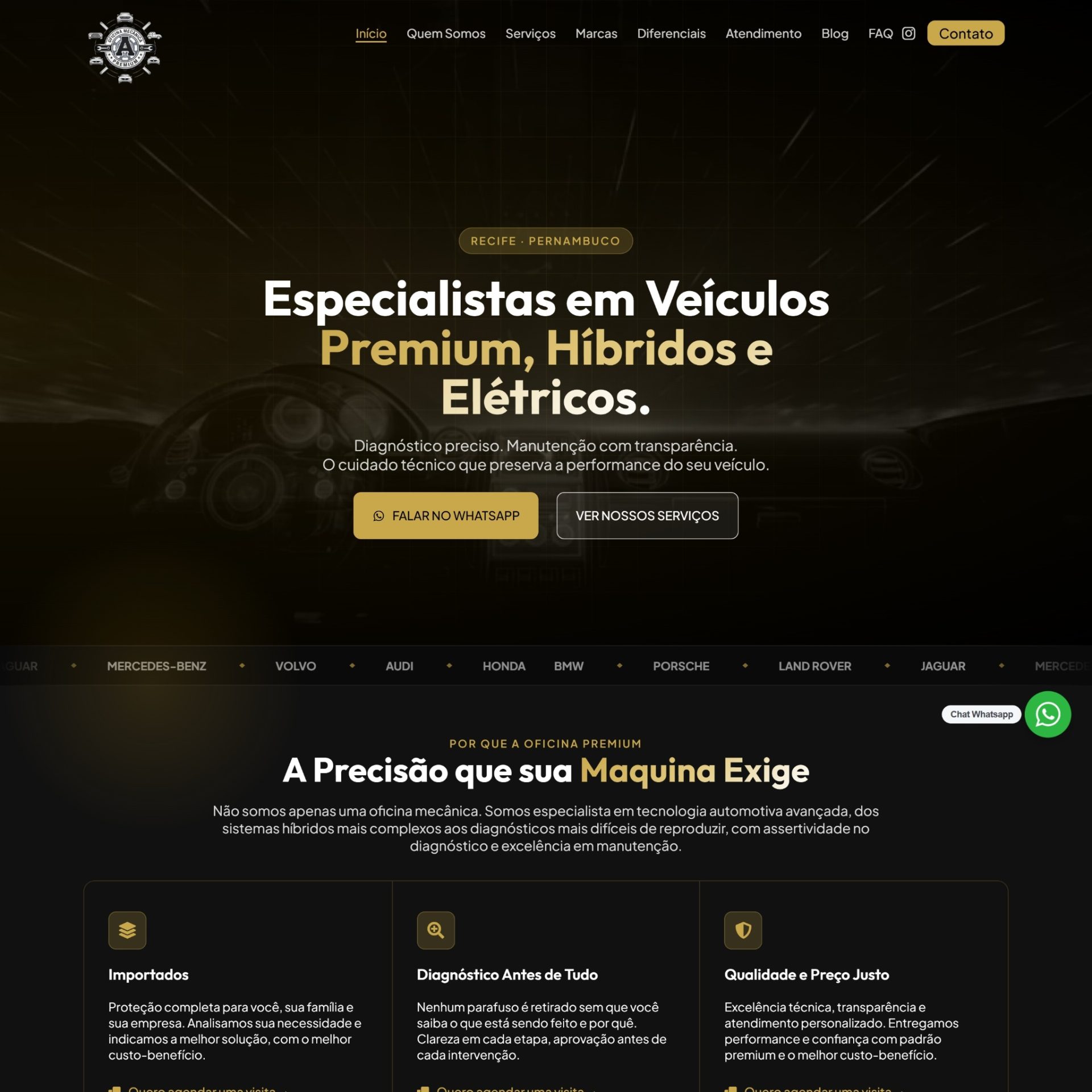 A Oficina Mecânica Premium